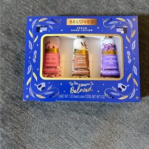 My Beloved Hand Lotion Trio - Red, Cream, Purple